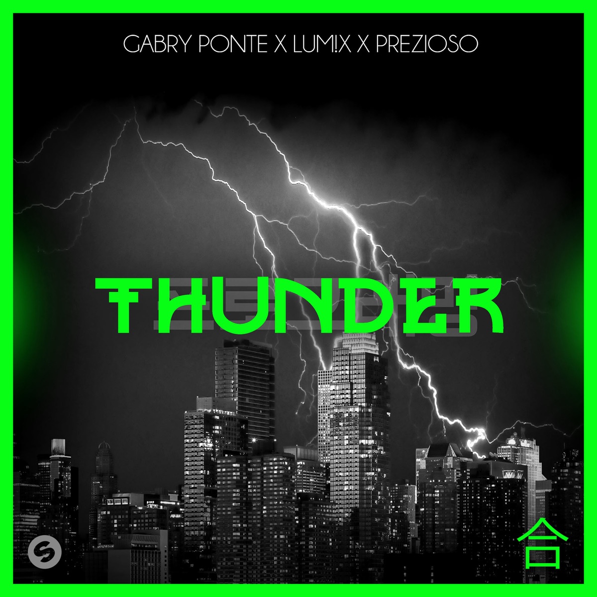 Thunder - Single by Gabry Ponte, LUM!X & Prezioso album cover