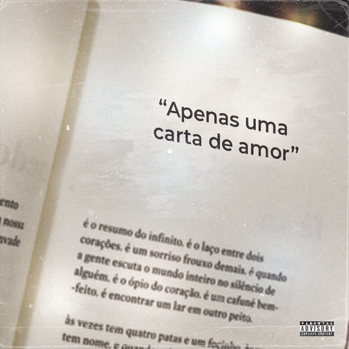 Apenas uma Carta de Amor - Single by Janaii Mc album cover