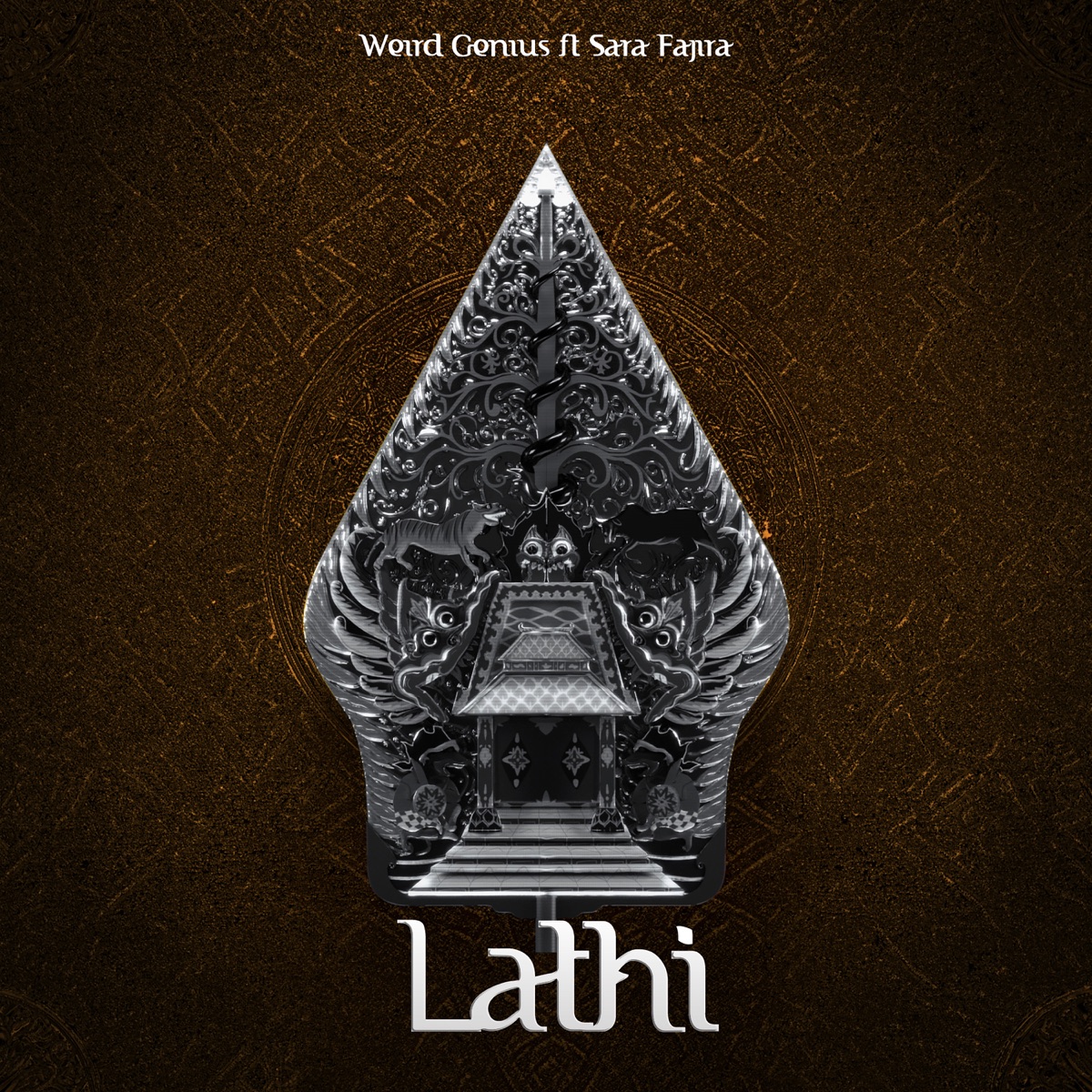 LATHI - Single by Weird Genius & Sara Fajira album cover