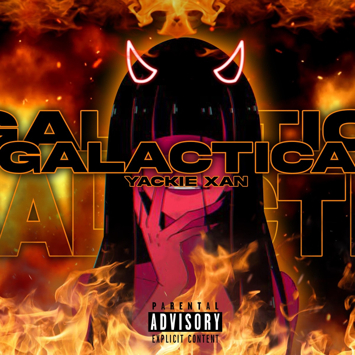 Galactica $ - Single by Yackie Xan album cover