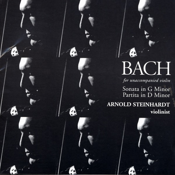Bach for Unaccompanied Violin by Arnold Steinhardt album cover