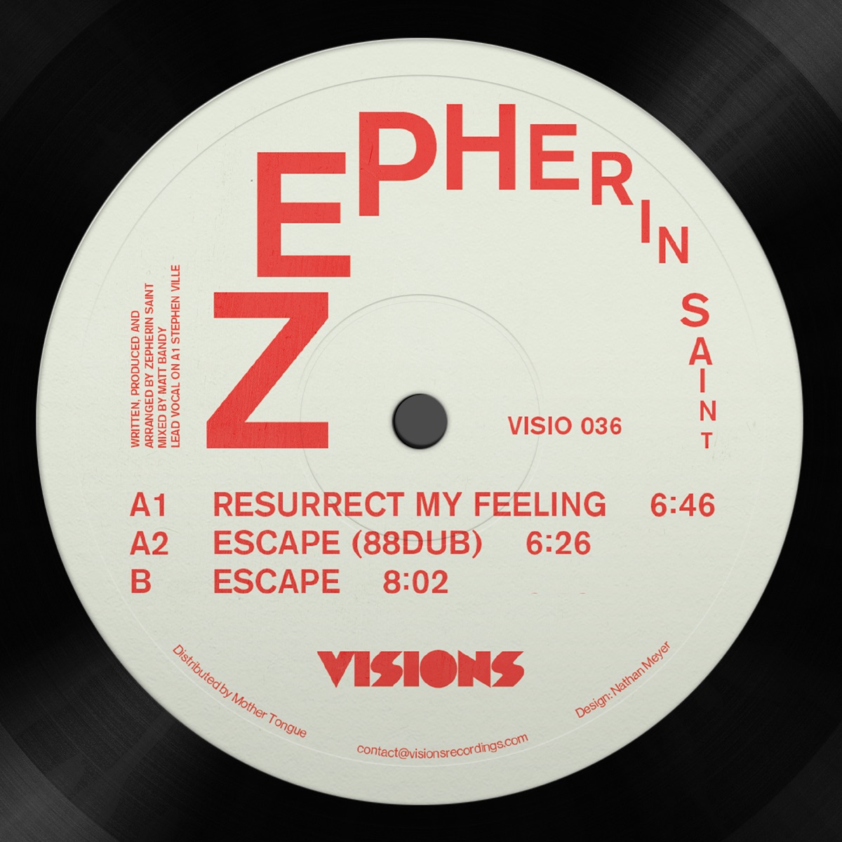 Resurrection - Single by Zepherin Saint album cover
