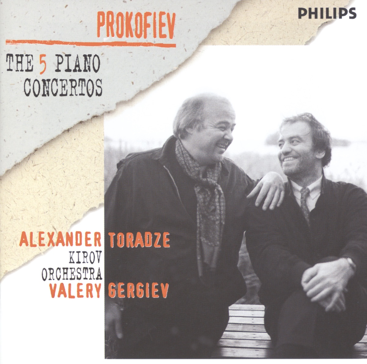 Prokofiev: The Five Piano Concertos by Alexander Toradze, Mariinsky Orchestra & Valery Gergiev album cover