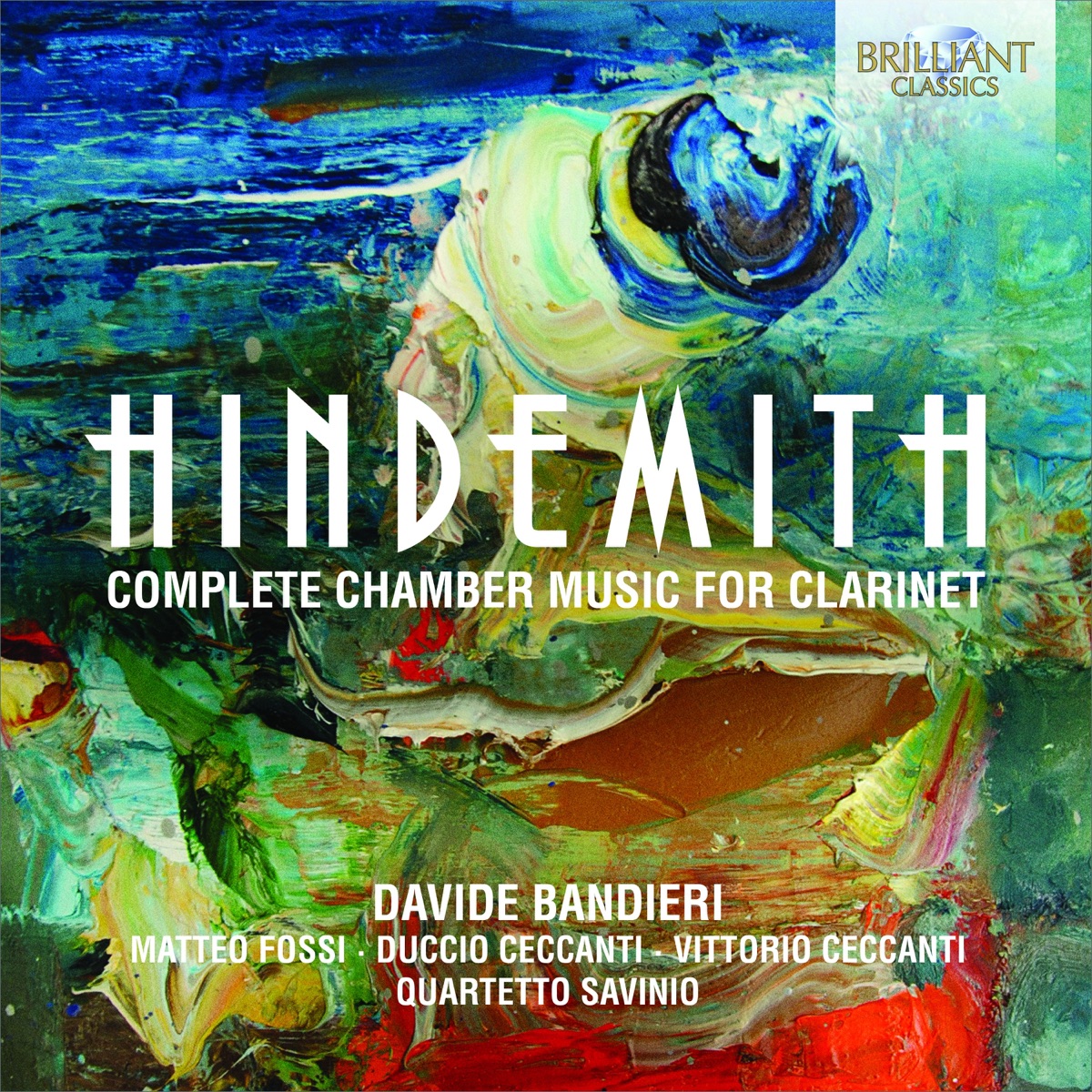 Hindemith: Complete Chamber Music for Clarinet by Davide Bandieri album cover