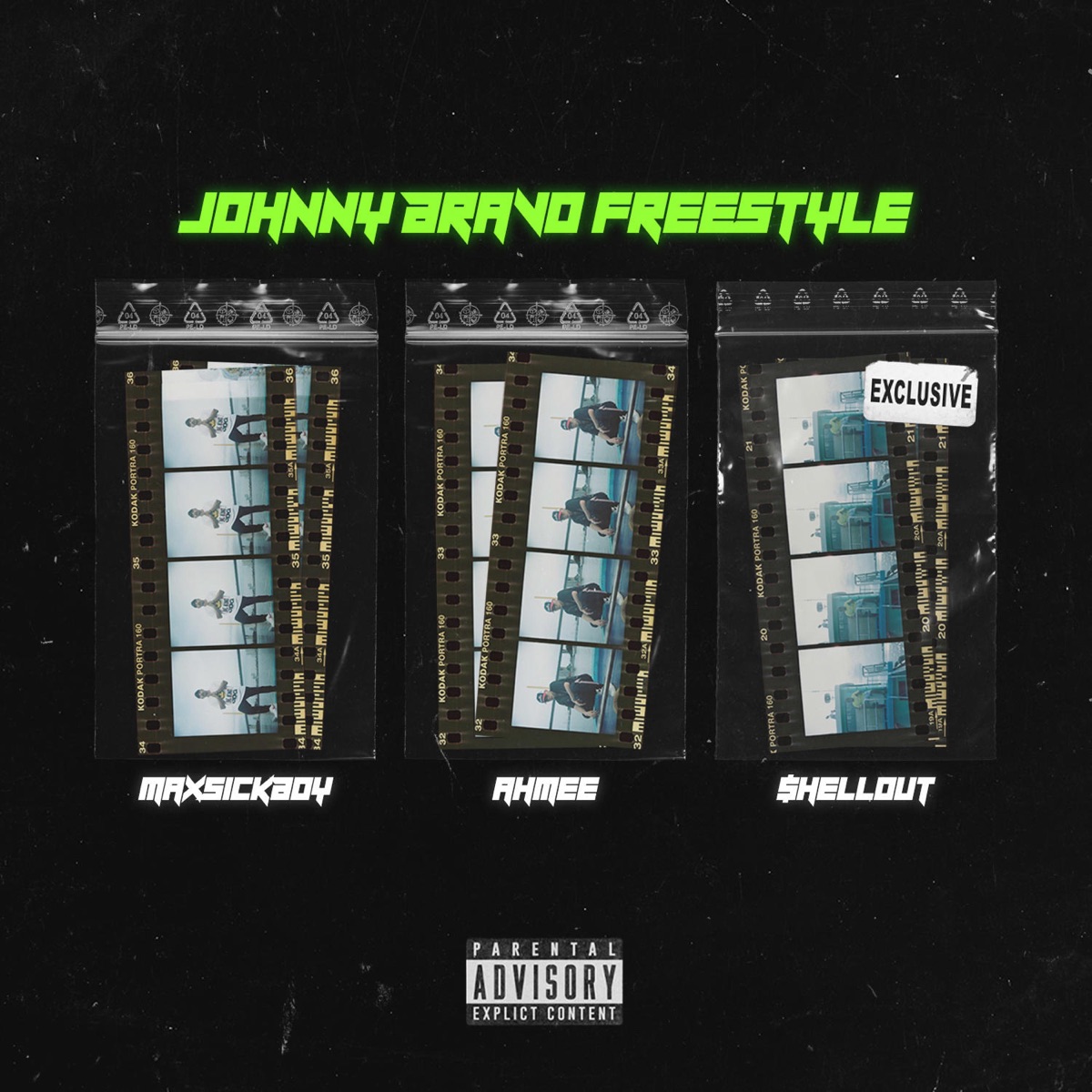 Johnny Bravo Freestyle (feat. $hellout) - Single by Ahmee & Maxsickboy album cover