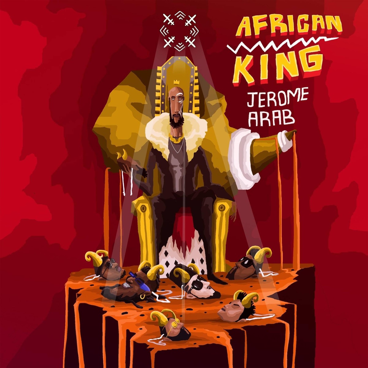 African King - Single by Jerome Arab album cover