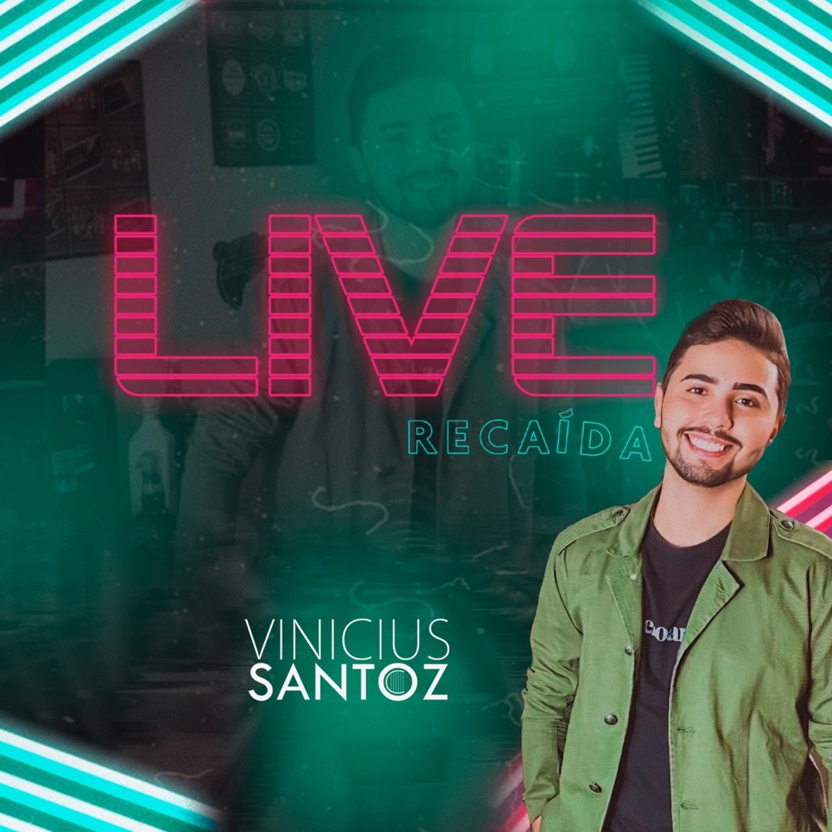 Recaída (Live) - Single by Vinicius Santoz album cover