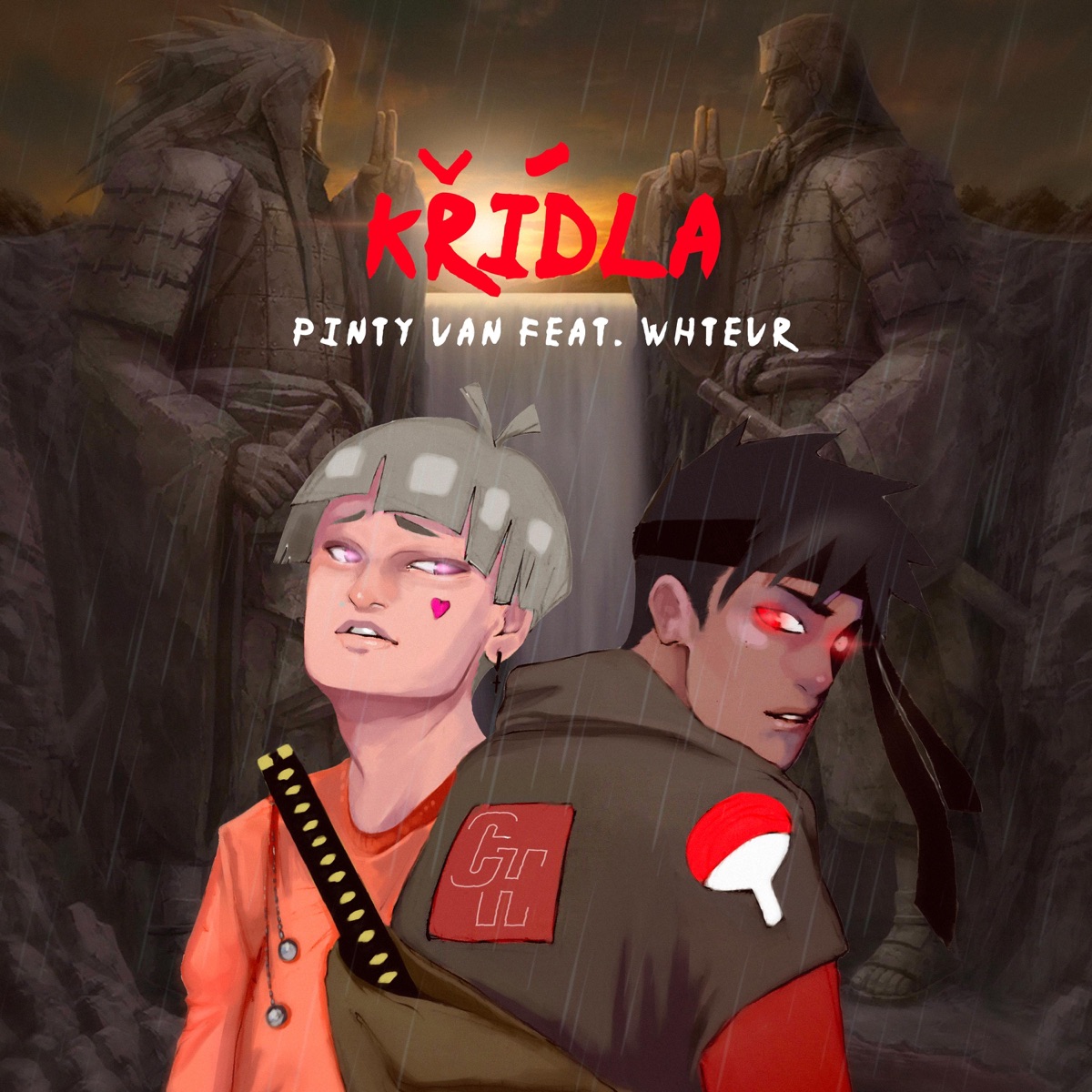 Křídla (feat. Whtevr) - Single by Pinty Van album cover