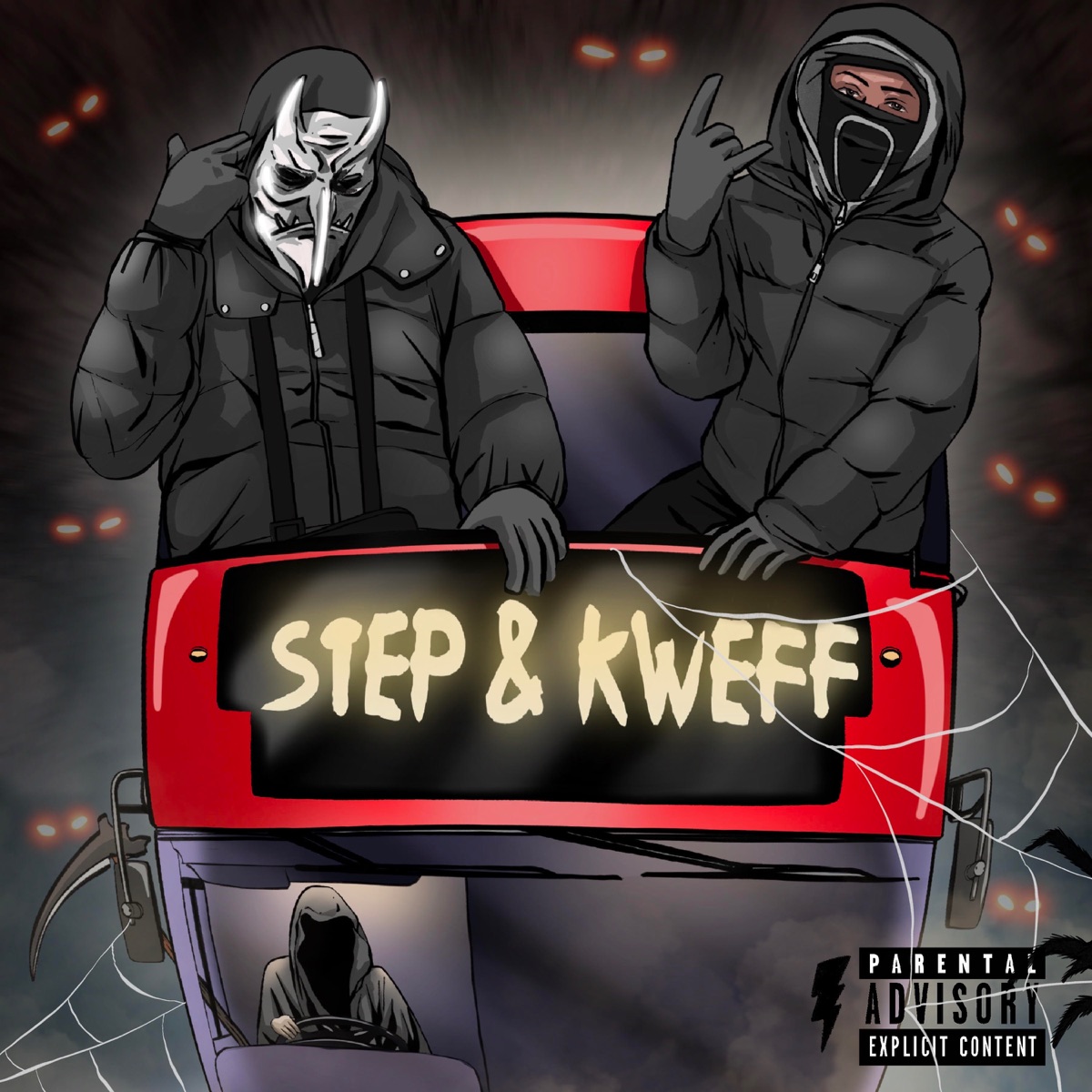 Step & Kweff - Single by Young A6 & Lucii album cover