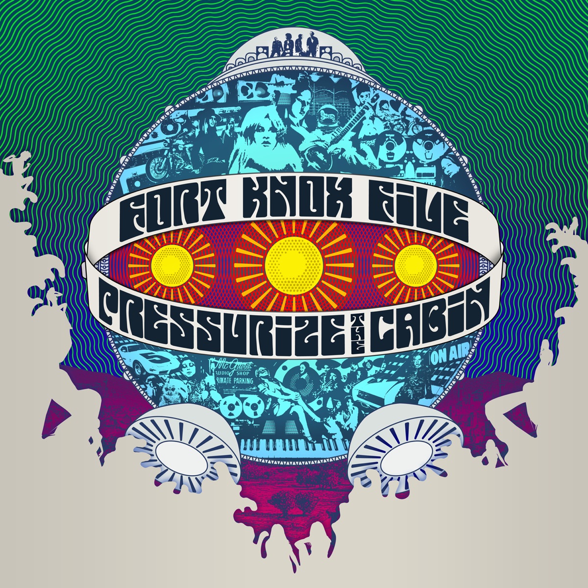 Pressurize the Cabin by Fort Knox Five album cover