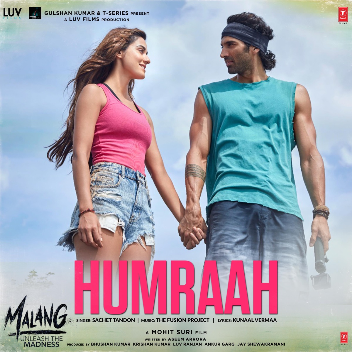 Humraah (From "Malang - Unleash the Madness") - Single by Sachet Tandon & The Fusion Project album cover