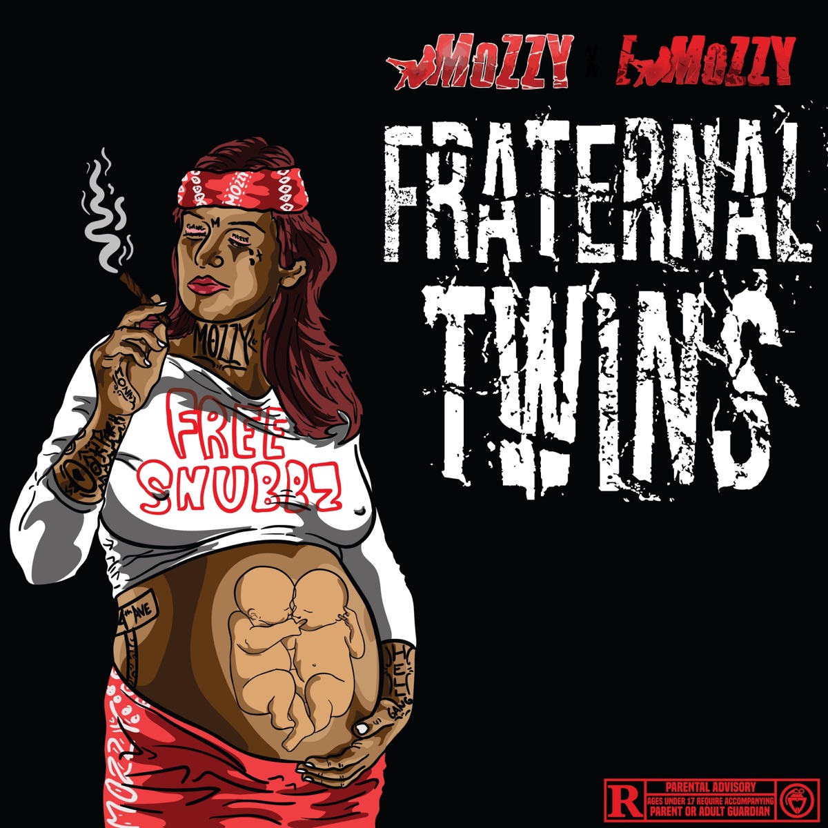Fraternal Twins by Mozzy & E Mozzy album cover