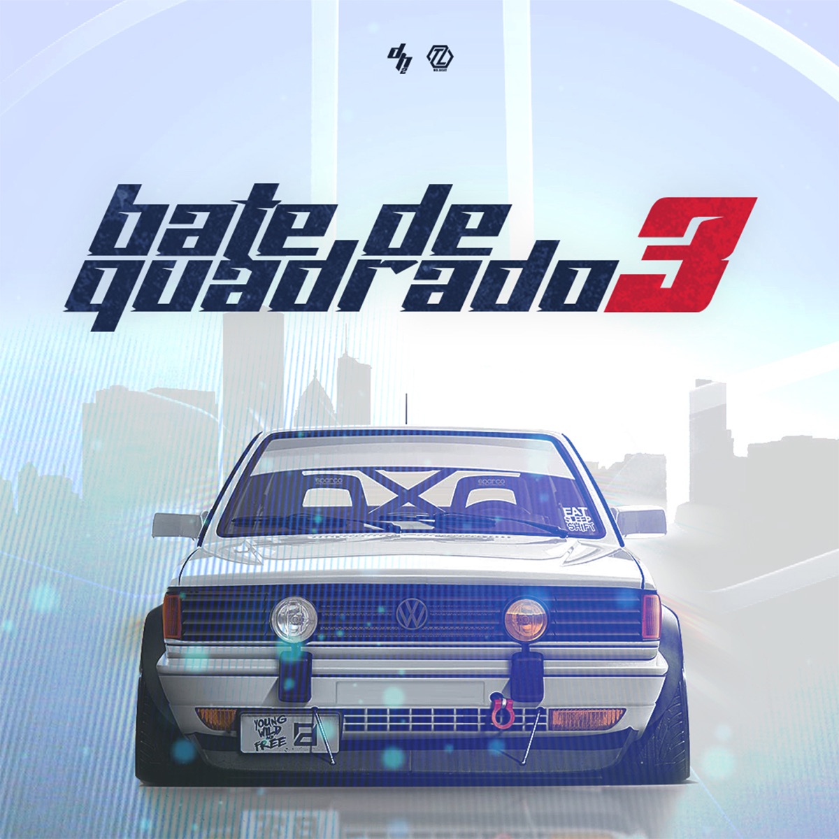 Bate de Quadrado 3 (feat. TL no Beat) - Single by Dub Hip Hop album cover