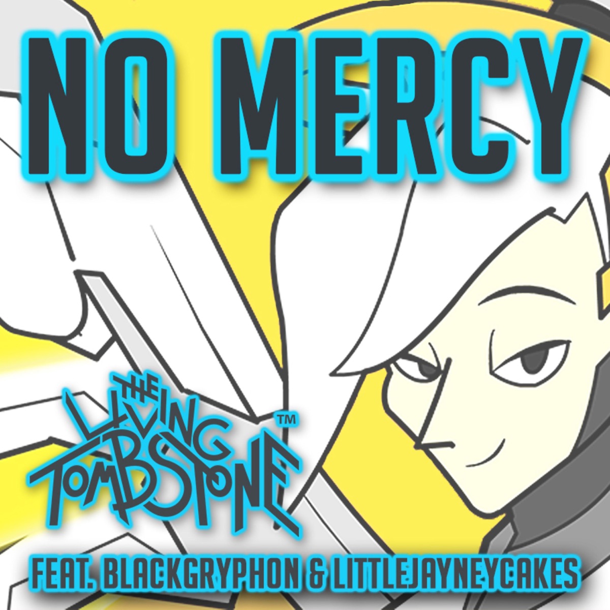 No Mercy - Single by The Living Tombstone album cover
