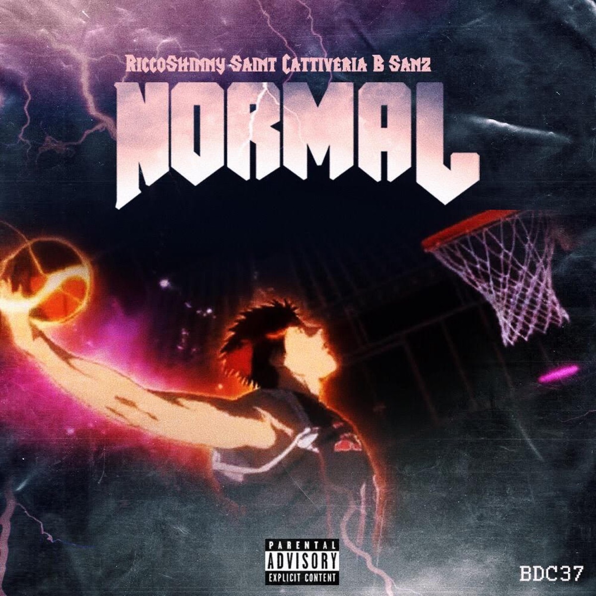 Normal (feat. Saint Cattiveria & B Sanz) - Single by RiccoShinny album cover