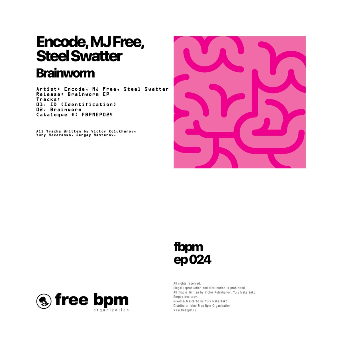 Brainworm (feat. Steel Swatter) - Single by Encode & MJ Free album cover