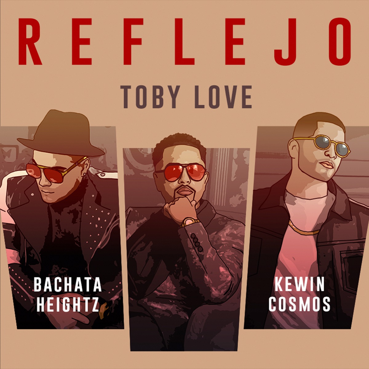 Reflejo (feat. Bachata Heightz & Kewin Cosmos) - Single by Toby Love album cover