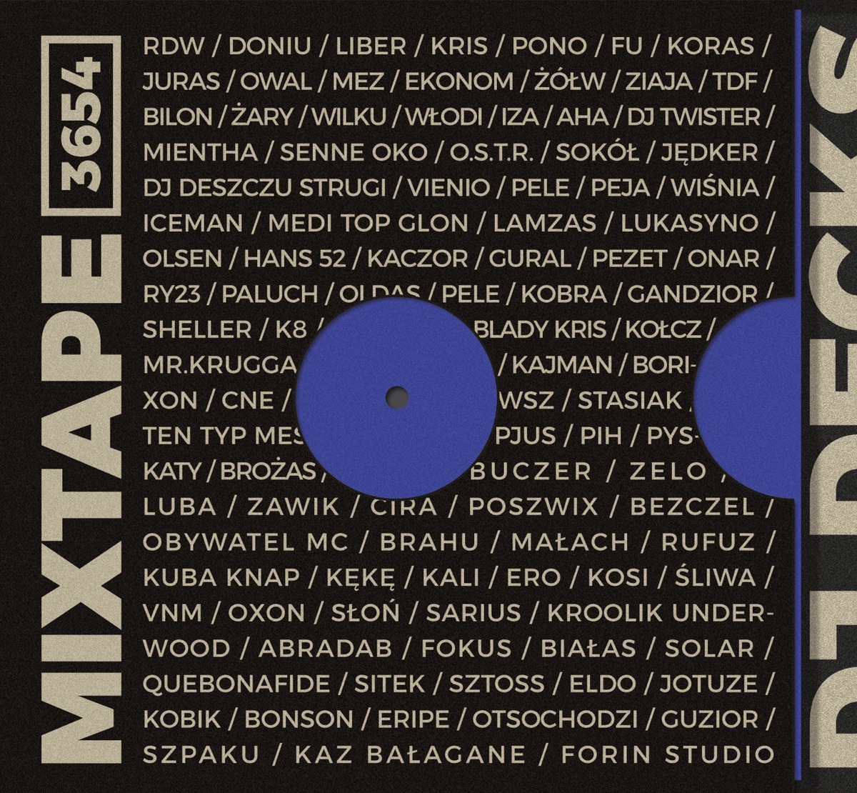 Mixtape 3654 by DJ Decks album cover