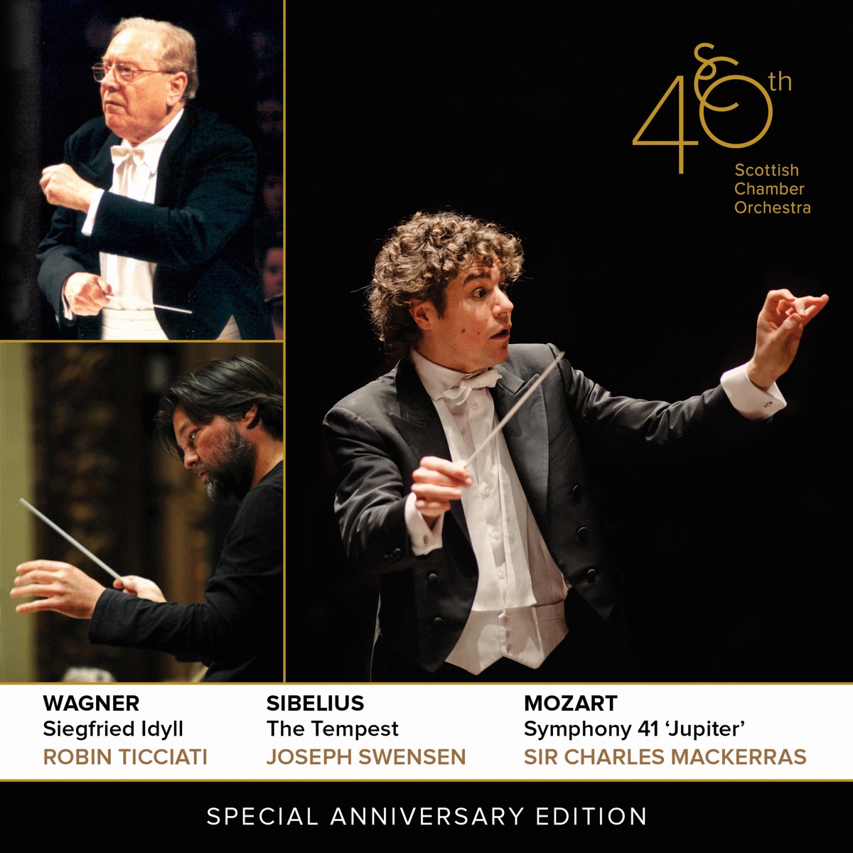 Scottish Chamber Orchestra: 40th Anniversary Edition by Joseph Swensen, Robin Ticciati, Scottish Chamber Orchestra & Sir Charles Mackerras album cover