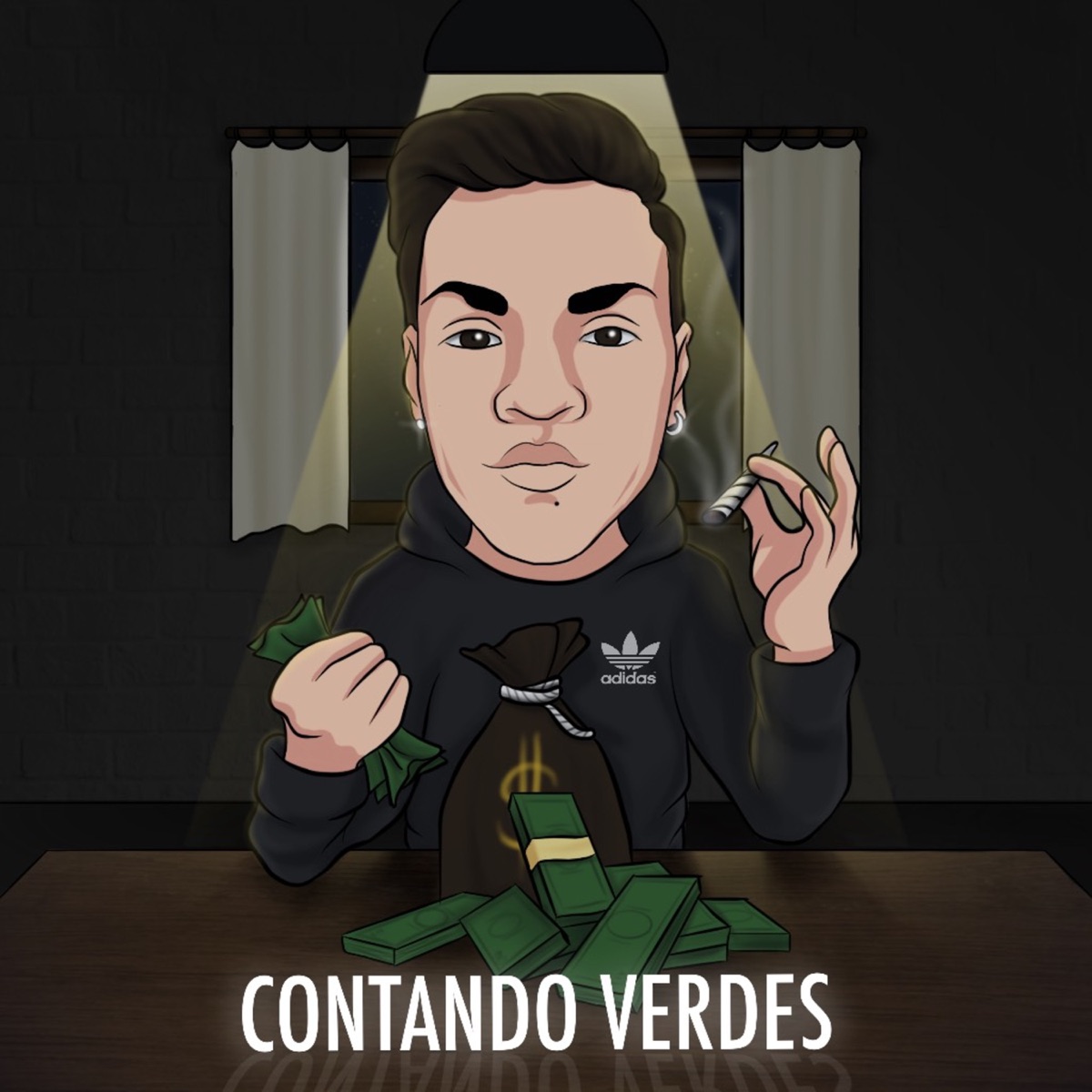 Contando Verdes - Single by Iruam El Ángel album cover