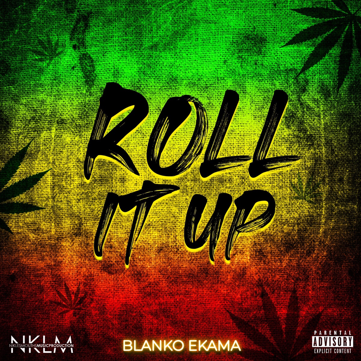 Roll it up - Single by Blanko Ekama album cover