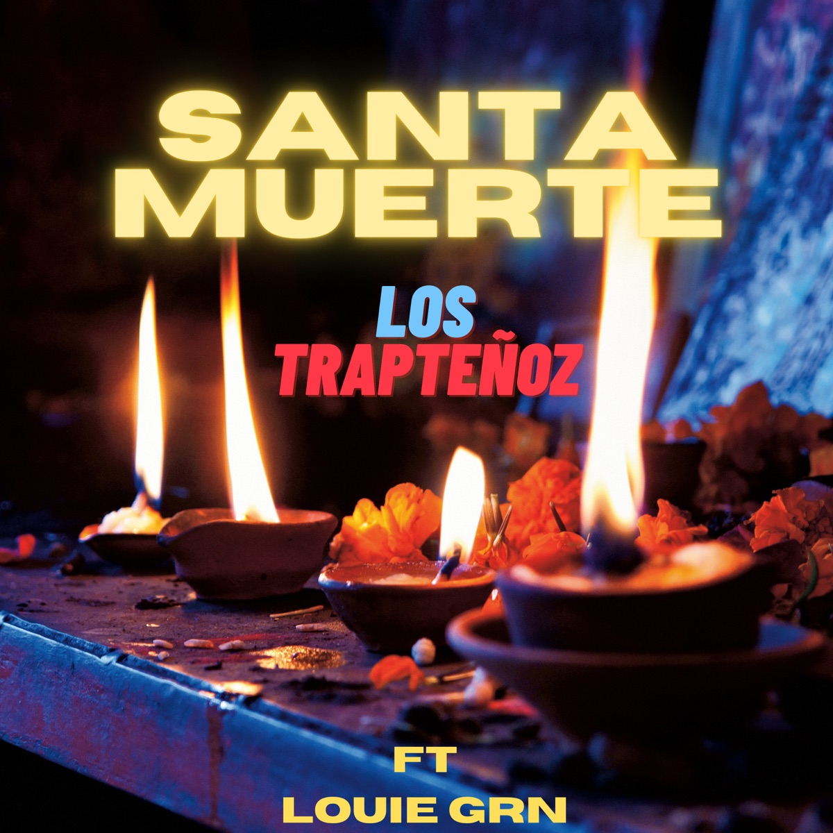 Santa Muerte (feat. Louie GRN) - Single by Los Trapteñoz album cover