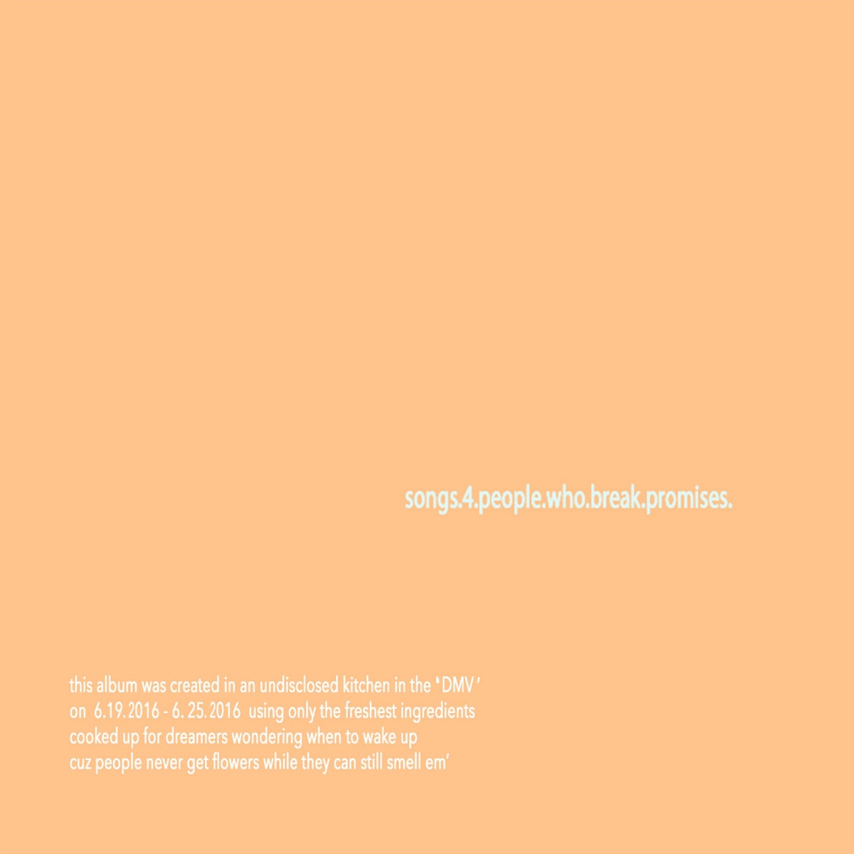 Songs.4.People.Who.Break.Promises by NIKO IS & Thanks Joey album cover