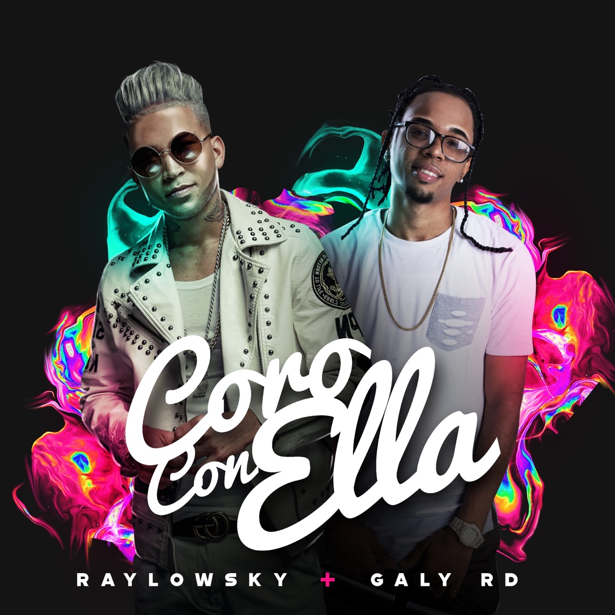 Coro Con Ella - Single by Galy Rd & Raylowsky album cover