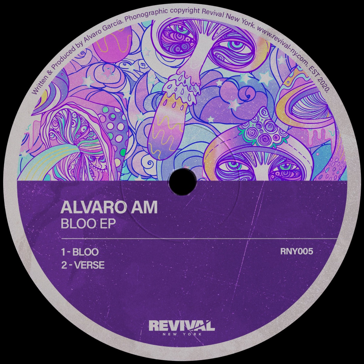 Bloo - Single by Alvaro Am album cover