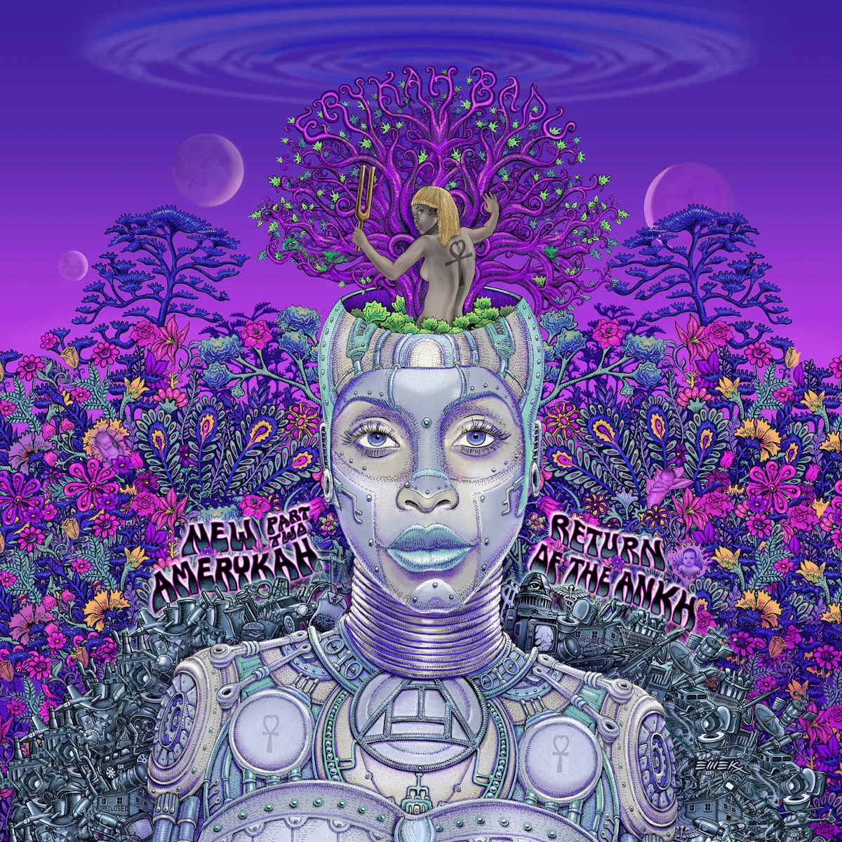 New Amerykah, Pt. 2: Return of the Ankh by Erykah Badu album cover