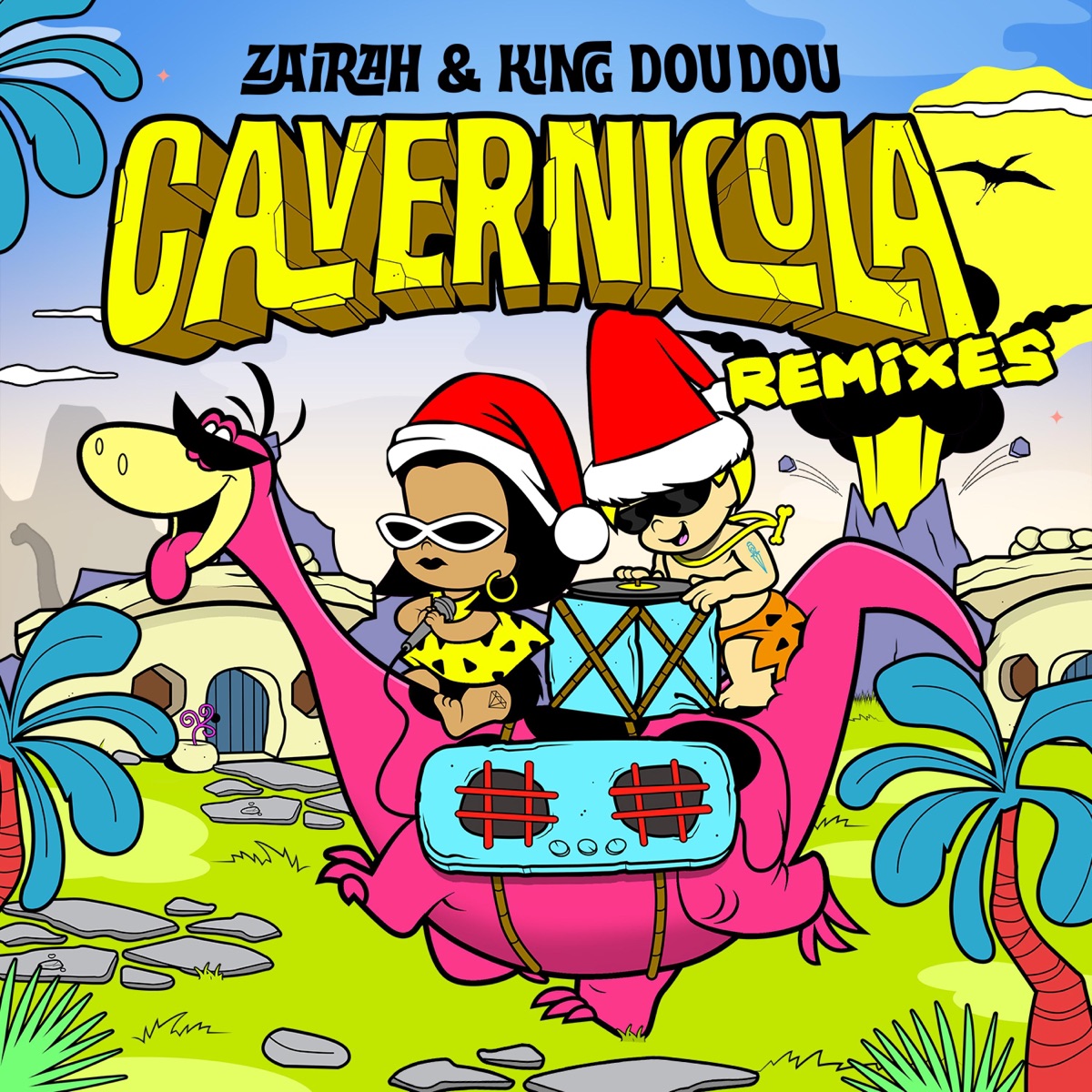 Cavernicola Remixes - EP by King Doudou & Zairah album cover
