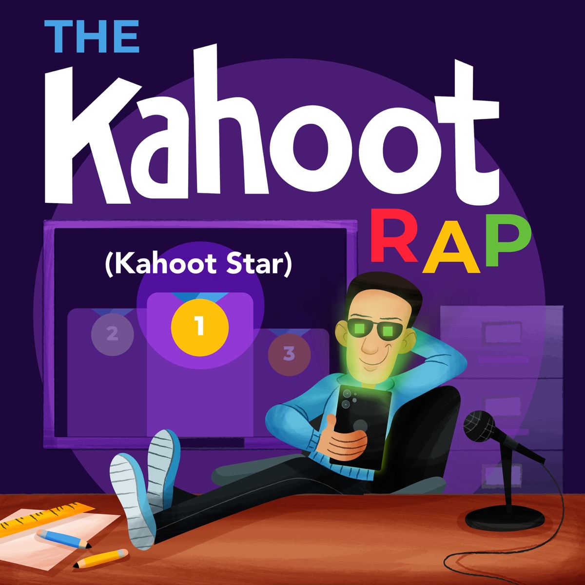 The Kahoot Rap (Kahoot Star) - Single by Kyle Exum album cover