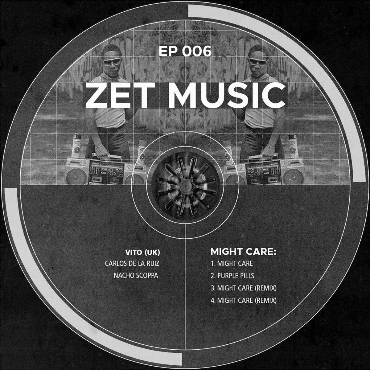 Might Care - EP by Vito (Uk) album cover