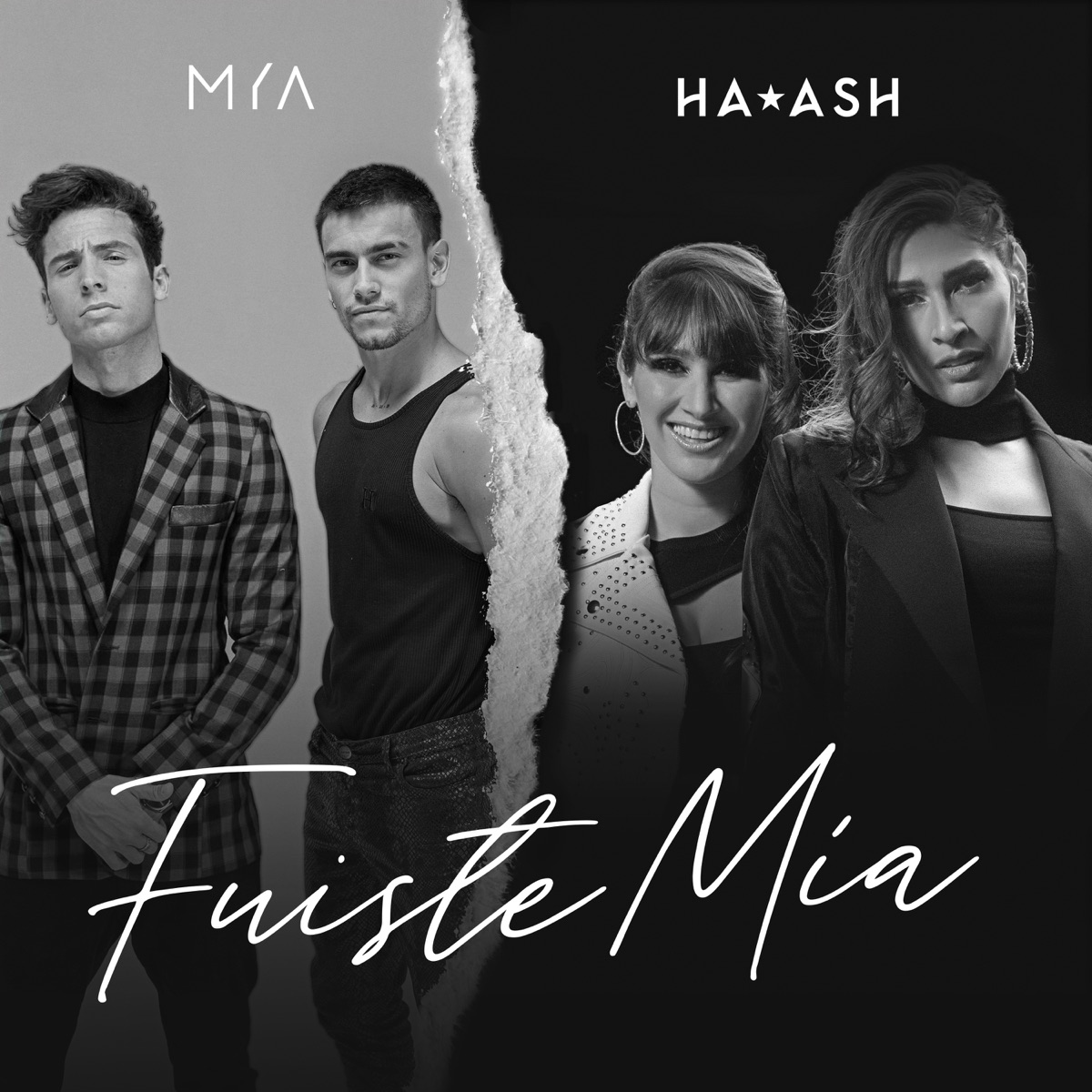 Fuiste Mía - Single by MYA, Ha-Ash, Agus Bernasconi & Maxi Espindola album cover
