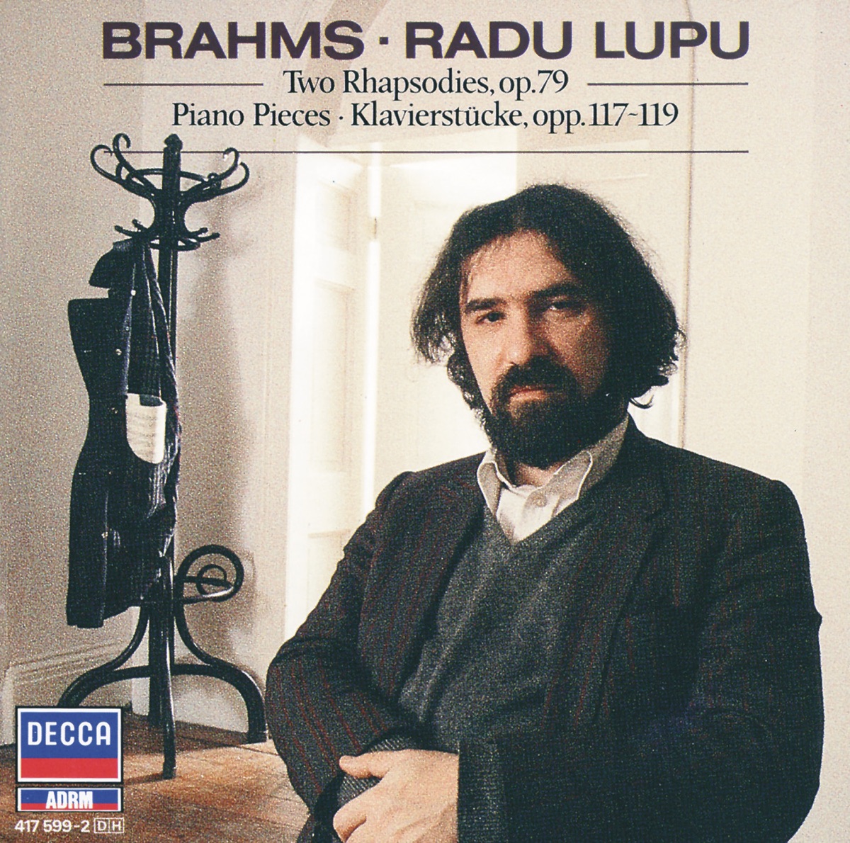 Brahms: Piano Pieces, Opp.117, 118, 119 by Radu Lupu album cover