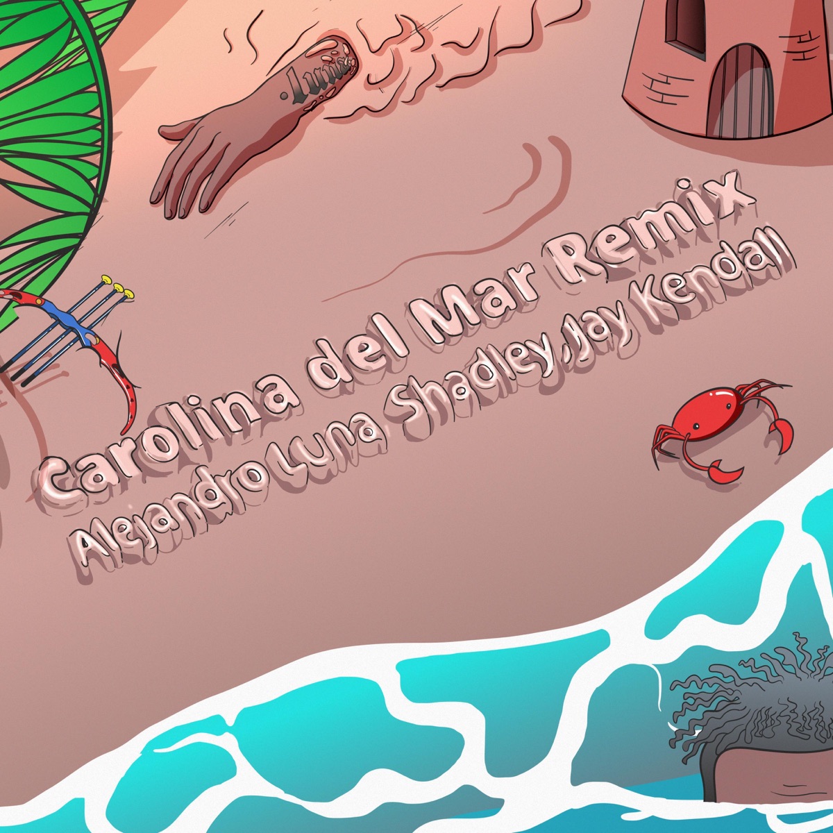 Carolina del Mar - Single by Alejandro Luna, Jay Kendall & Shadley album cover