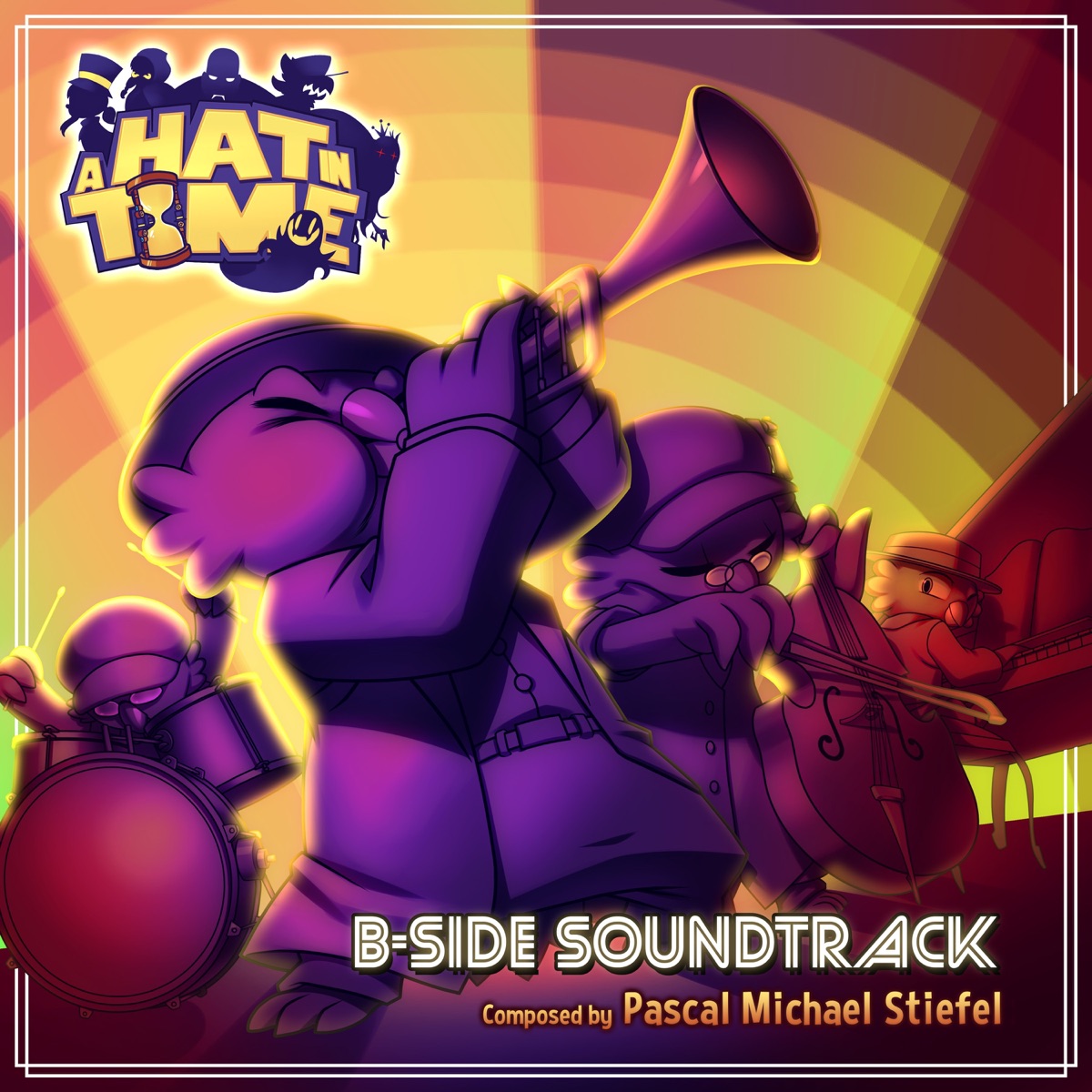 A Hat in Time (B-Side Soundtrack) by Pascal Michael Stiefel album cover