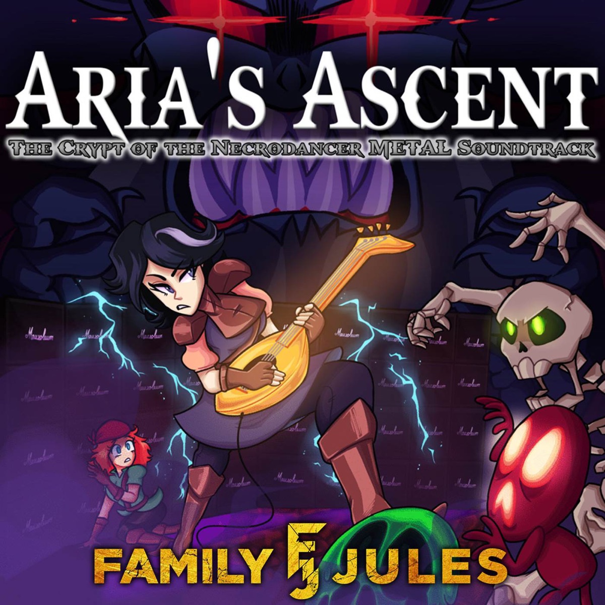 Aria's Ascent - The Crypt of the Necrodancer Metal Soundtrack by FamilyJules7x album cover