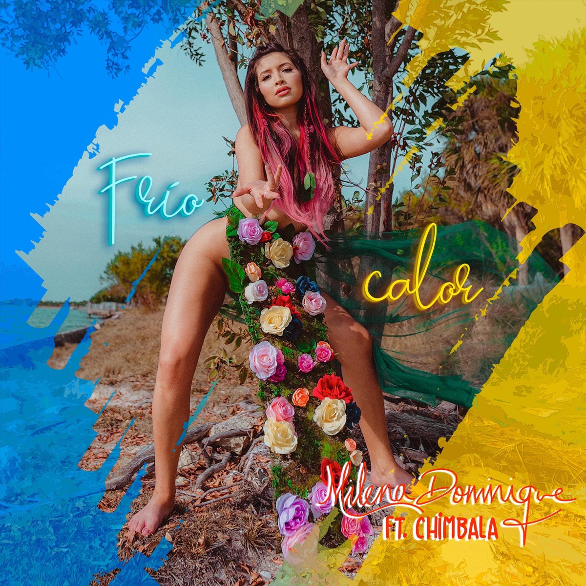 Frío Calor (feat. Chimbala) - Single by Milena Dominique album cover