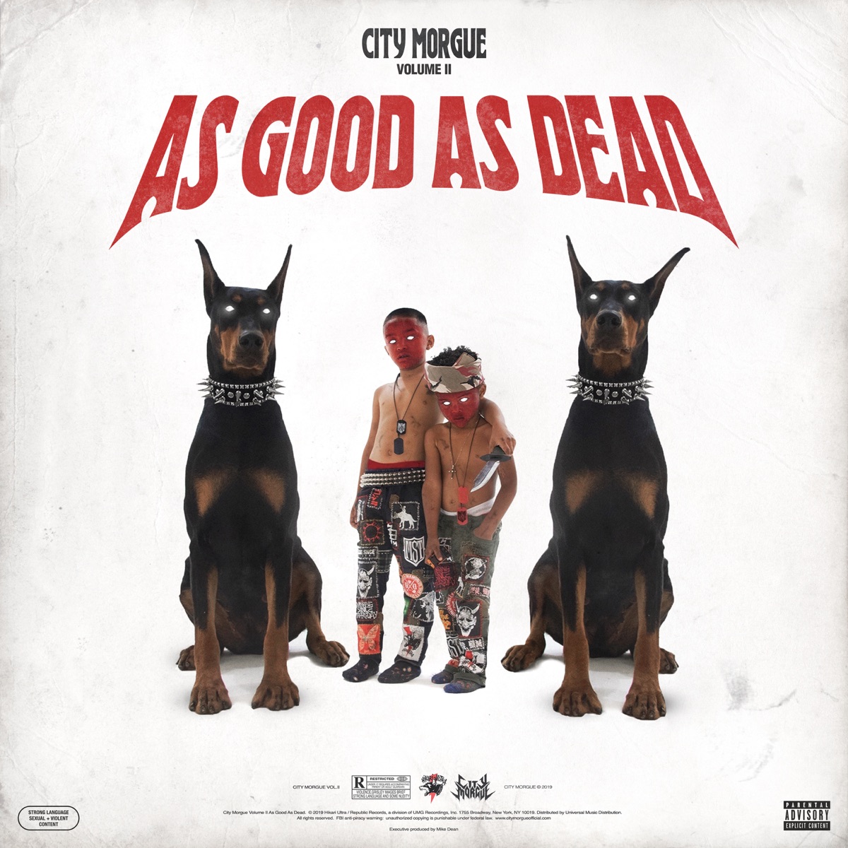 CITY MORGUE VOL 2: AS GOOD AS DEAD by City Morgue, ZillaKami & SosMula album cover
