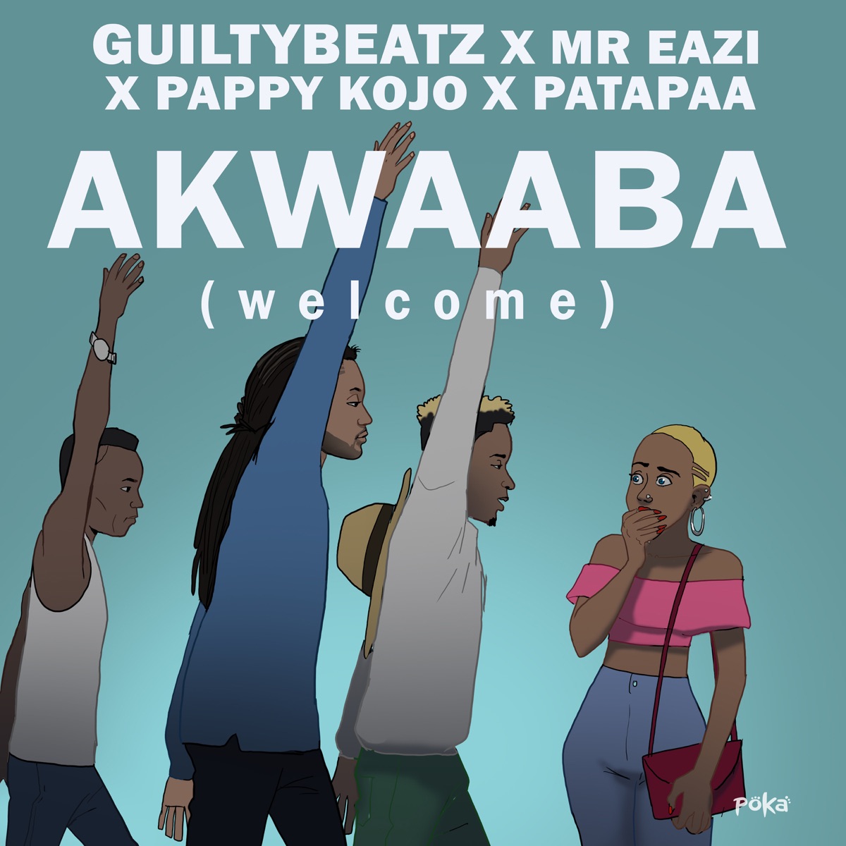 AKWAABA (feat. Patapaa & Pappy Kojo) - Single by GuiltyBeatz & Mr Eazi album cover
