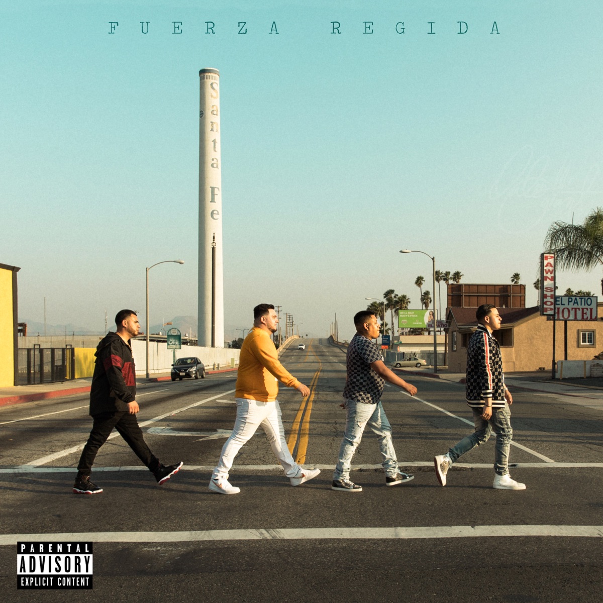 Del Barrio Hasta Aquí by Fuerza Regida album cover