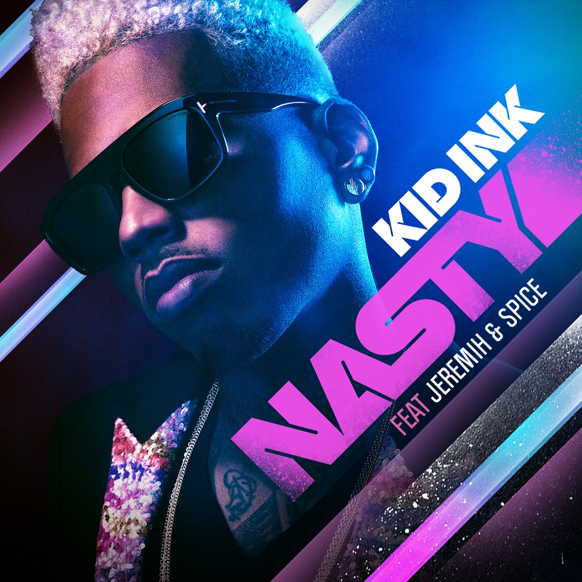 Nasty (feat. Jeremih & Spice) - Single by Kid Ink album cover