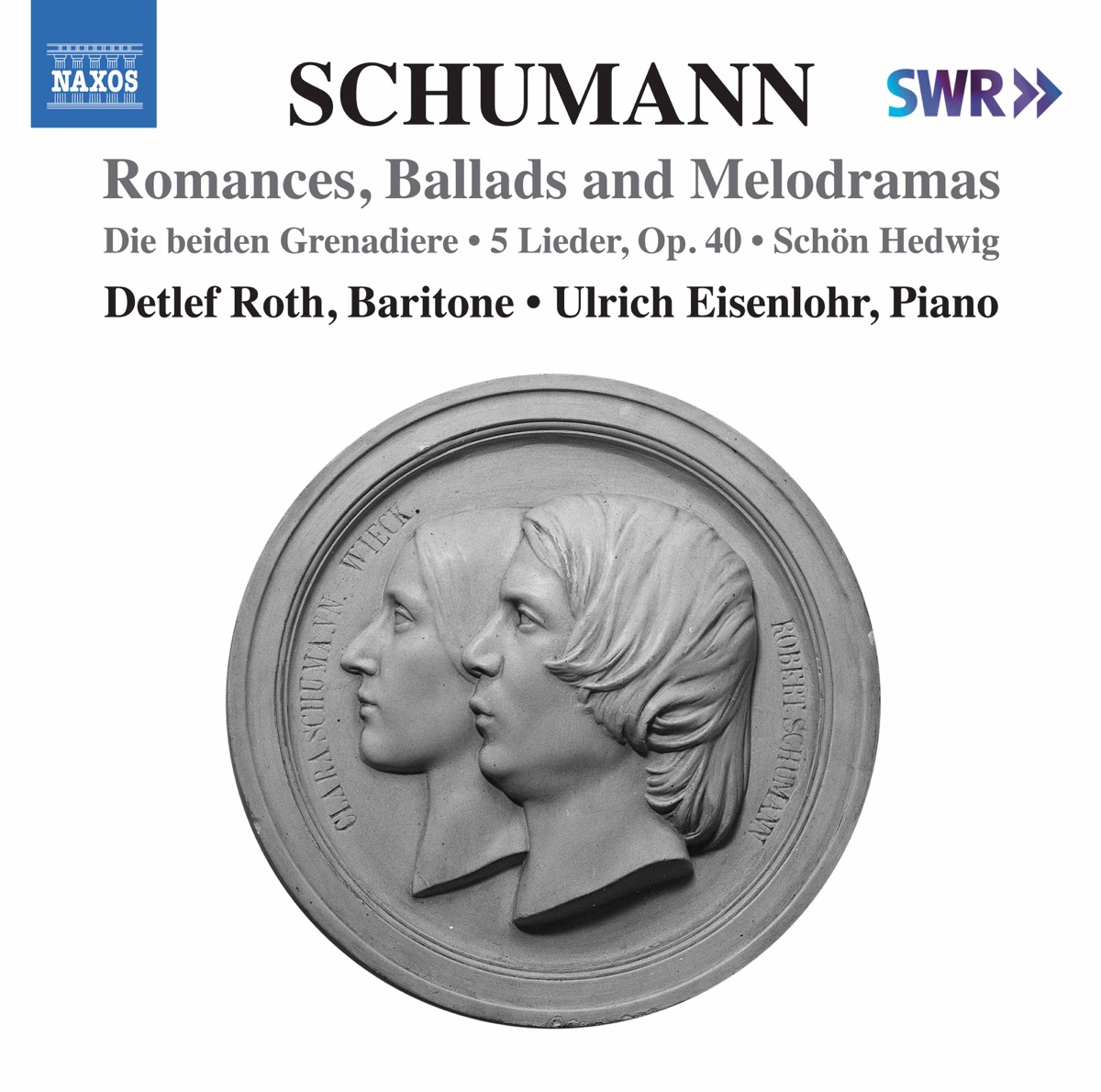 Schumann: Romances, Ballads & Melodramas by Detlef Roth & Ulrich Eisenlohr album cover