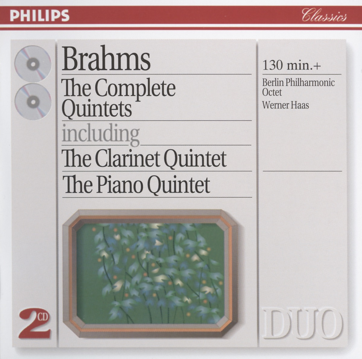 Brahms: The Complete Quintets by Berlin Philharmonic Octet album cover