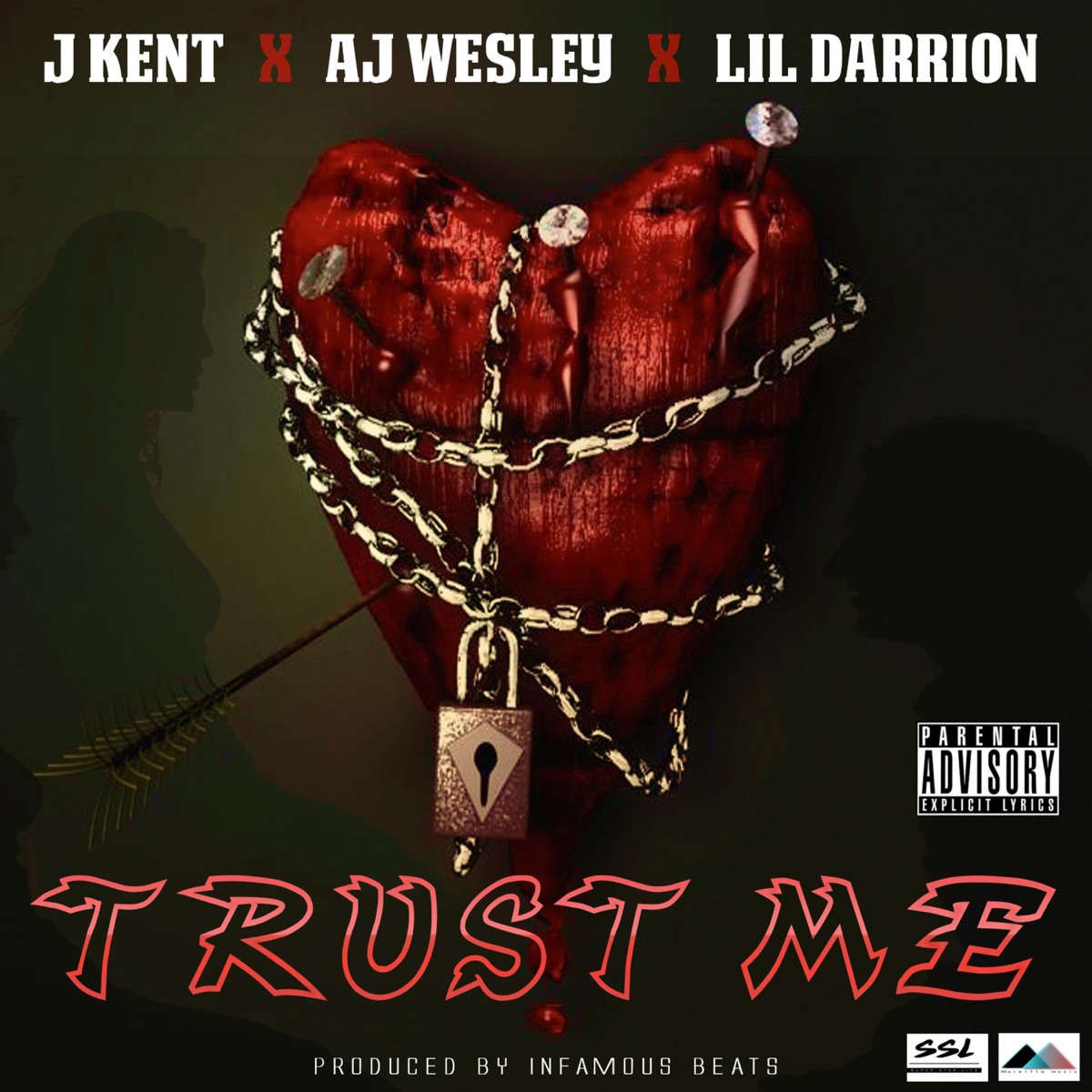 Trust Me (feat. Lil Darrion) - Single by J Kent & AJ Wesley album cover