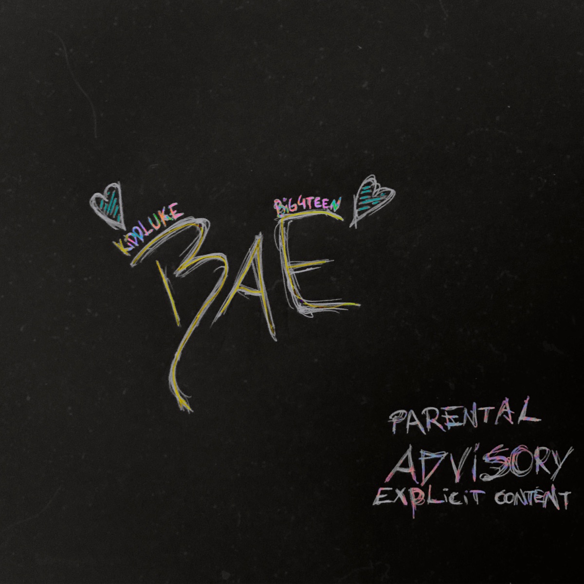 Bae (feat. KiddLuke) - Single by Big4teen album cover