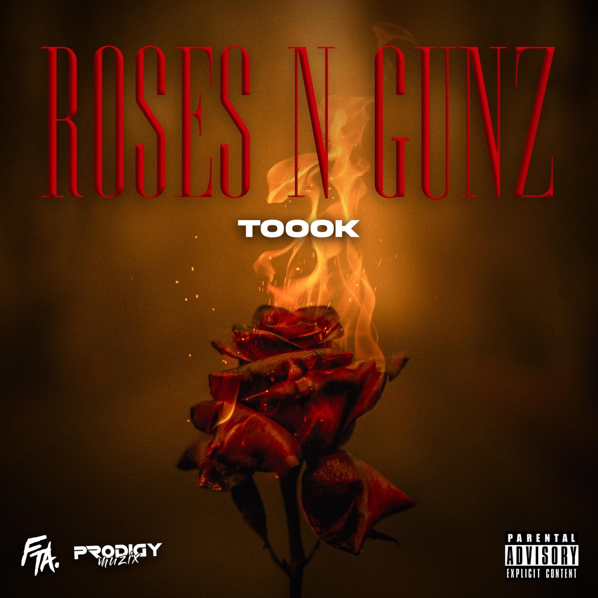 Roses N Gunz by FTA Toook album cover