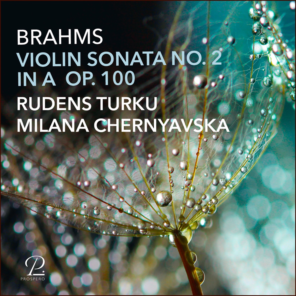 Brahms: Violin Sonata No. 2 in A Major, Op. 100 - Single by Rudens Turku & Milana Chernyavska album cover