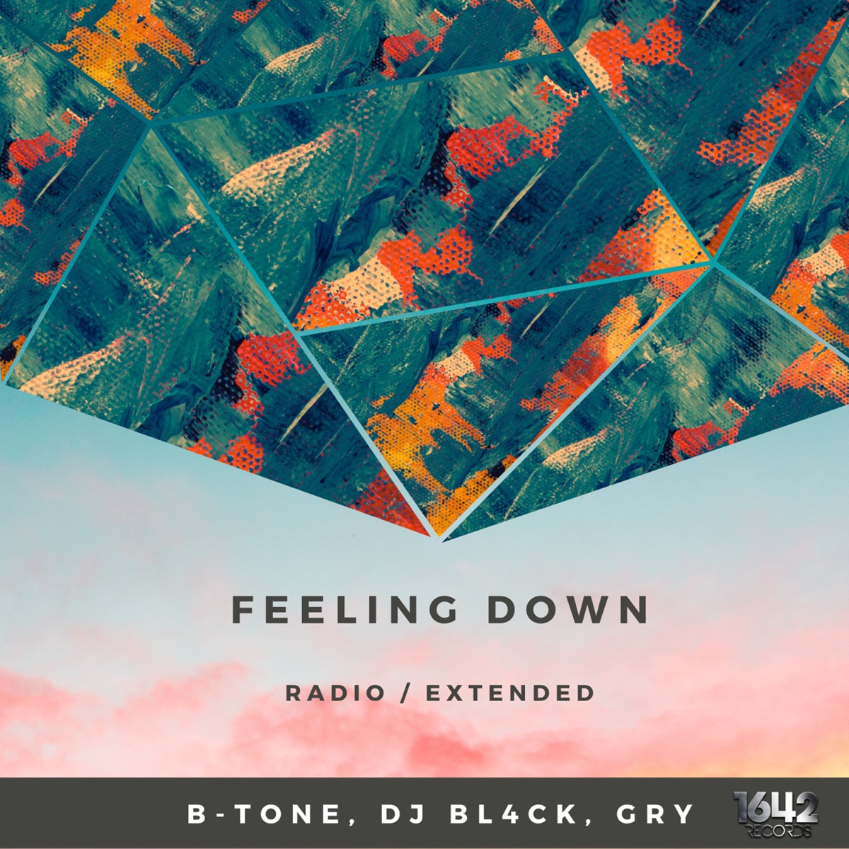Feeling Down - Single by B-Tone, DJ BL4CK & GRY album cover